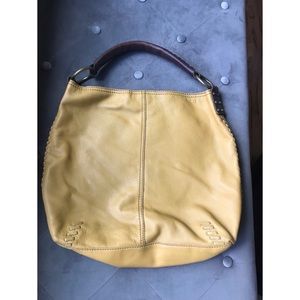 Lucky Brand leather Hobo Bag. EUC